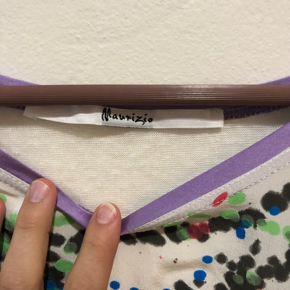 Colorful Paint Splattered Top - Picture 5 of 5